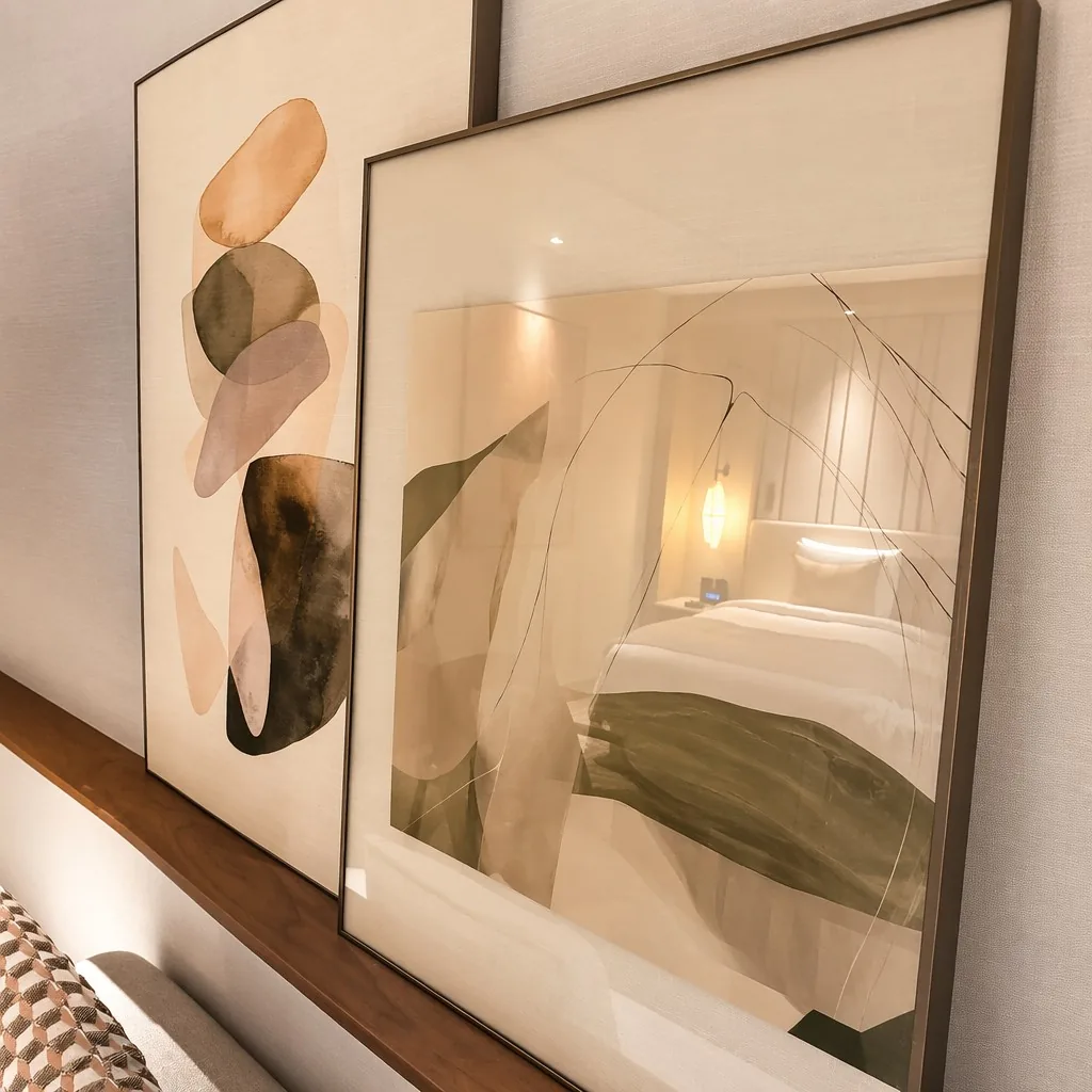Hong Kong hotel lounge botanical giclée print