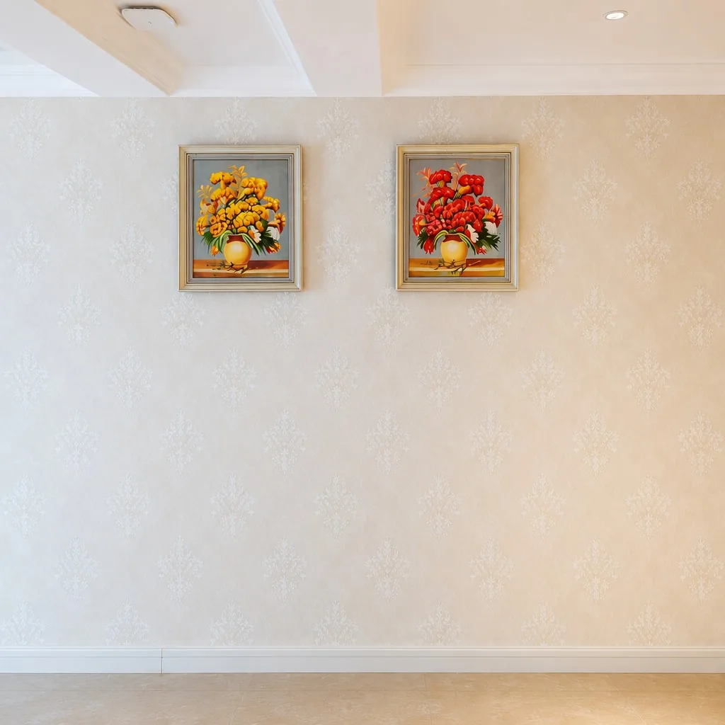 Shanghai villa dining area classical still-life gold-leaf frame