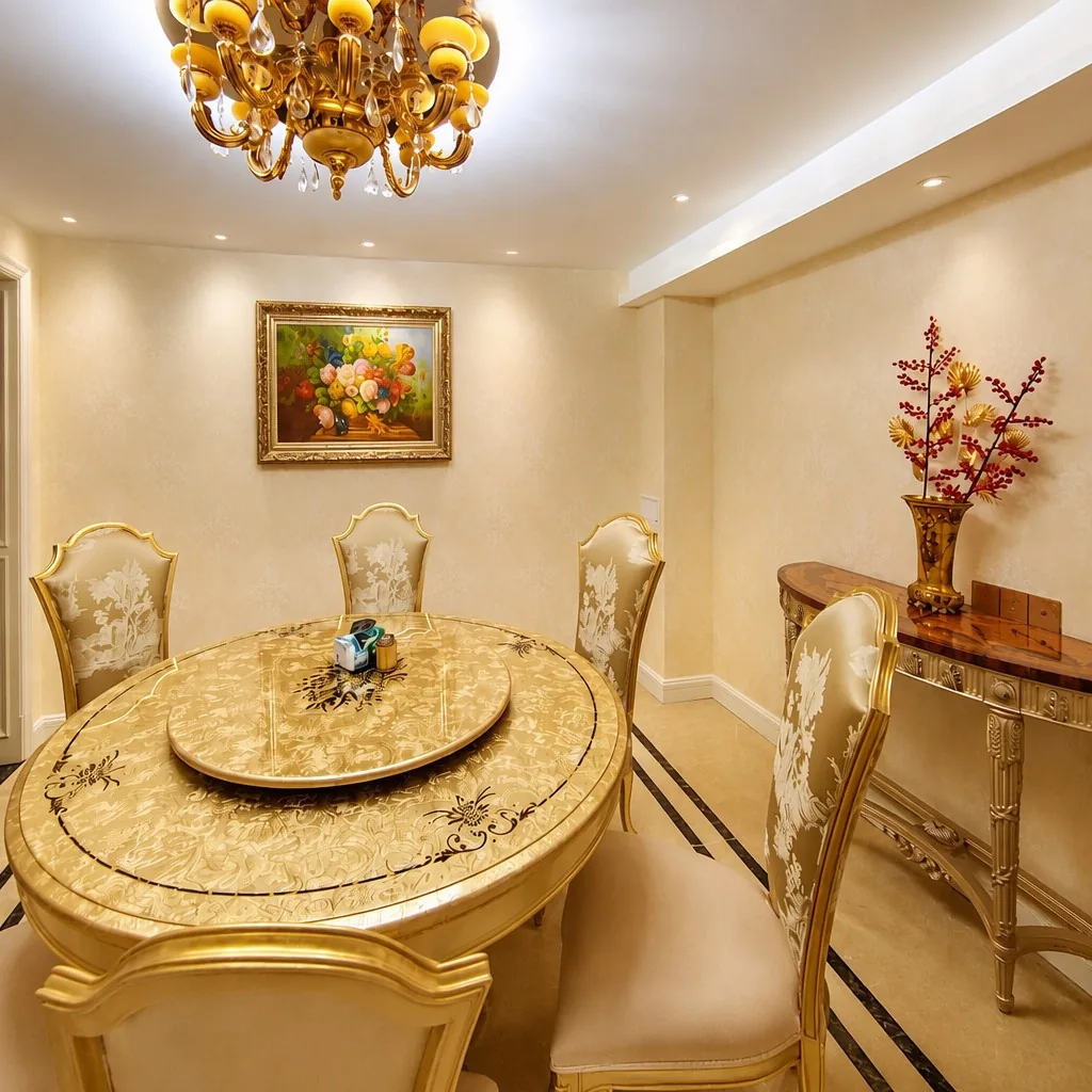 Shanghai villa private reception room curated European art suite