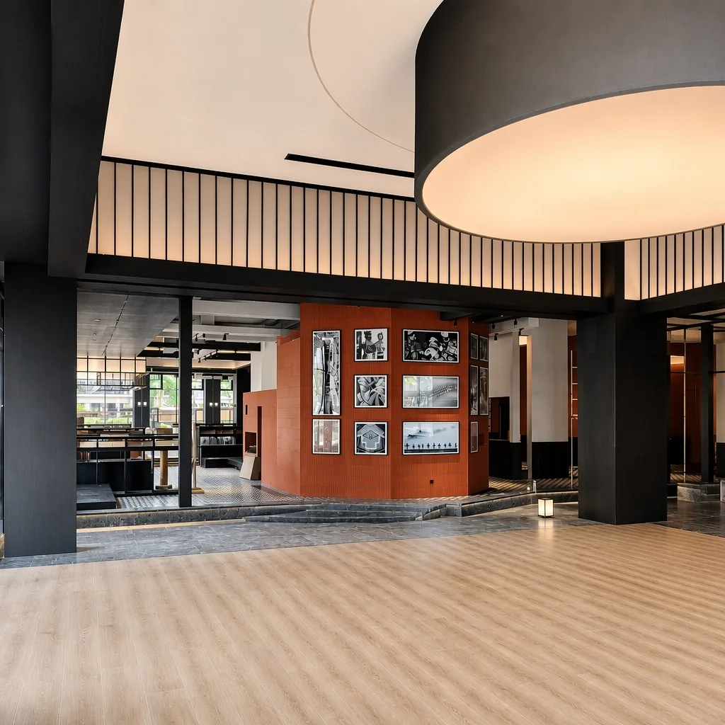 Yunnan mountain resort suite atmospheric landscape composition